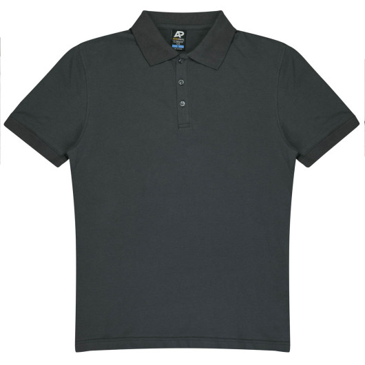 Clayfield Mens Polos Slate